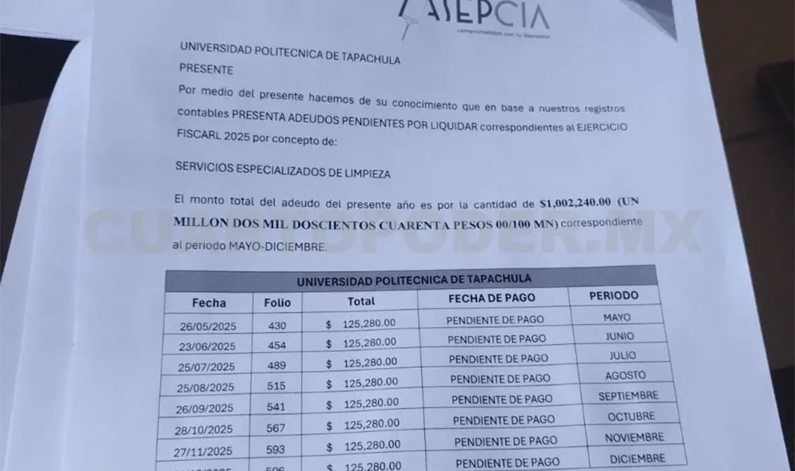 La empresa, aún sin el pago, continuó cumpliendo con sus obligaciones brindando atención a las instalaciones. Ramón García / CP