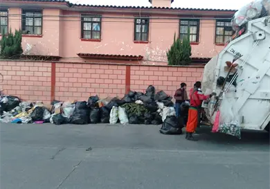 Incrementa basura en temporada decembrina