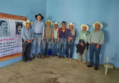 Homenaje en memoria de Sebasti&aacute;n P&eacute;rez N&uacute;&ntilde;ez