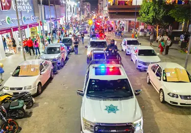 Refuerza seguridad con operativo por A&ntilde;o Nuevo