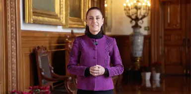 Sheinbaum desea feliz año a las familias mexicanos Sheinbaum desea feliz año a las familias mexicanos