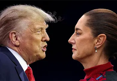 Entre elogios y diferencias, la relación entre CSP y Trump Entre elogios y diferencias, la relación entre CSP y Trump