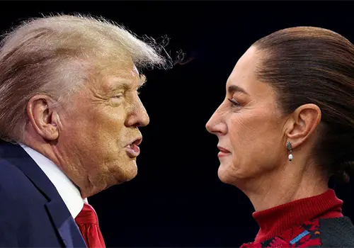 Entre elogios y diferencias, la relación entre CSP y Trump Entre elogios y diferencias, la relación entre CSP y Trump