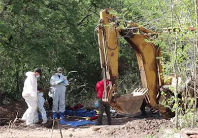 Colectivo "Sabuesos Guerreras" localiza restos óseos Colectivo "Sabuesos Guerreras" localiza restos óseos