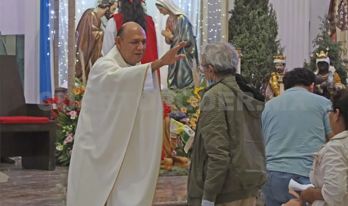 La misa se ofició en la catedral de San Marcos. Carlos López / CP