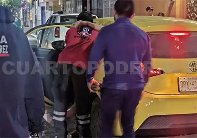 Mujer resulta grave al enredarse con un cable en la 1.&ordf; Sur