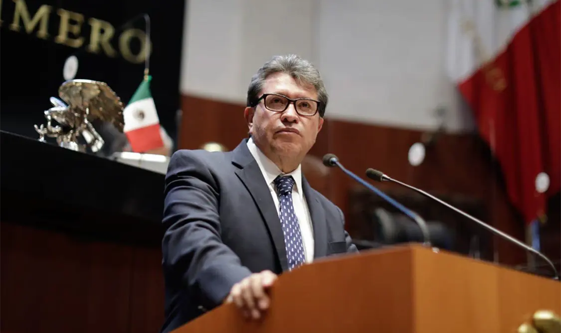 Ricardo Monreal, coordinador de Morena en la Cámara de Diputados. Cortesía