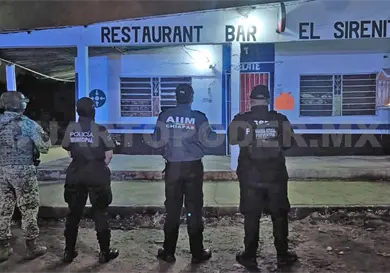 Realizan operativos en bares y cantinas