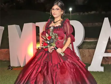 Miranda plasma su personalidad en su fiesta