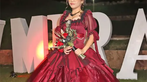 Miranda plasma su personalidad en su fiesta