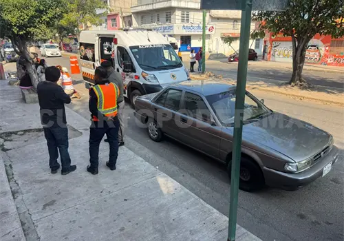 Atropellan a una adulta mayor sobre la 9.&ordf; Sur