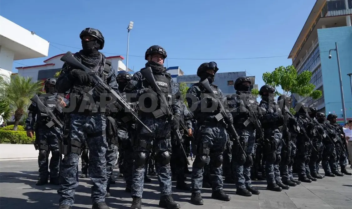 En Chiapas se trabaja para fortalecer la gobernabilidad, el orden y la paz social en los 124 municipios de la entidad. CP