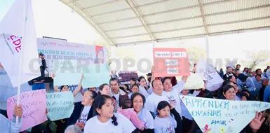 Comunidad cobachense agradece al gobernador