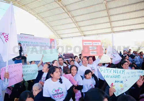 Comunidad cobachense agradece al gobernador