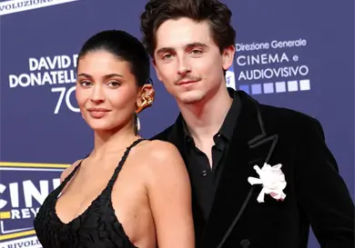 Timoth&eacute;e dedica premio a Kylie Jenner