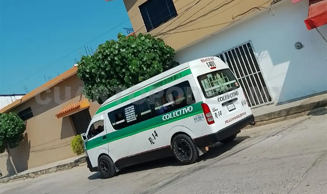 Reclaman falta de combis por las noches