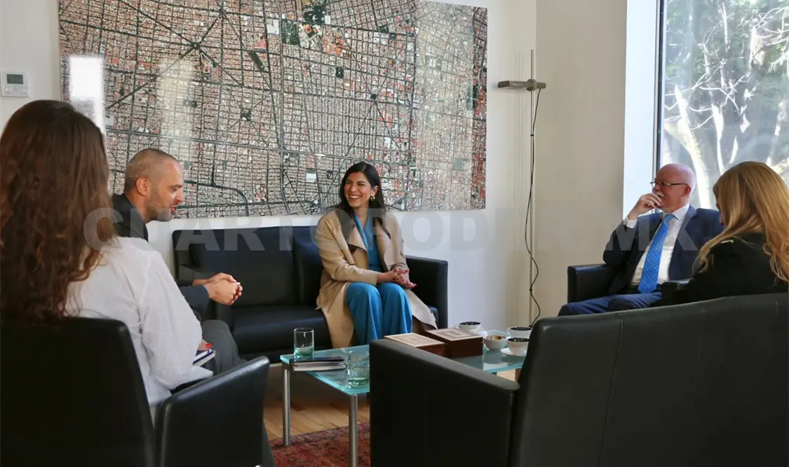 Se dialogó sobre la seguridad, la confianza y el amplio potencial turístico de Chiapas. Cortesía