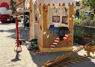 Desmontan villas navideñas, tras vacaciones Desmontan villas navideñas, tras vacaciones