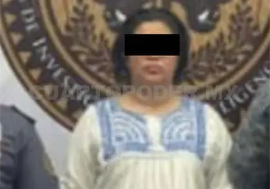 Detienen FGE y SSP a síndica municipal Detienen FGE y SSP a síndica municipal