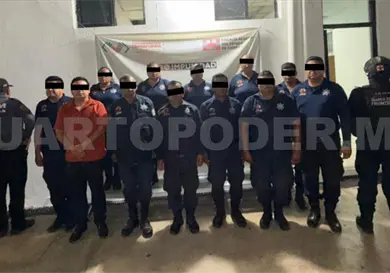 Policías estatales dan seguridad al municipio Policías estatales dan seguridad al municipio