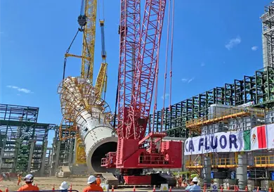 Refinería recibe piezas para reactivar planta Refinería recibe piezas para reactivar planta