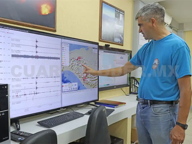 Elevada sismicidad en el Chichonal