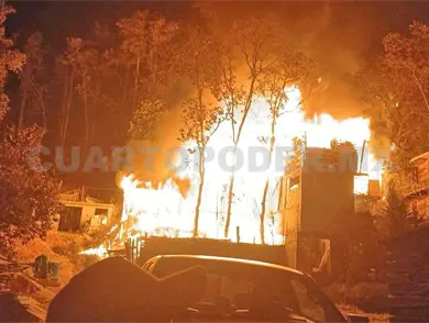 Consume fuego a domicilios en San Antonio del Monte
