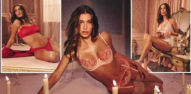 Hailey Bieber protagoniza campa&ntilde;a