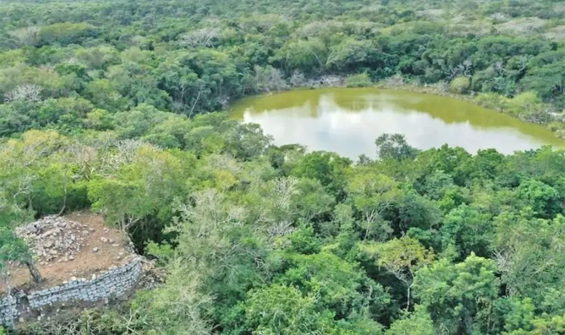 Los investigadores denominaron Estructura 13 el espacio recientemente encontrado. Cortesía