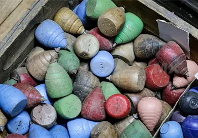 Juguetes de madera en riesgo ante avance tecnol&oacute;gico