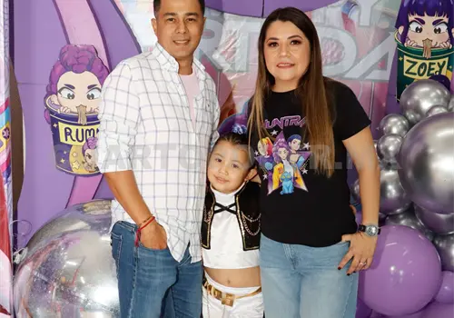 Celebrando a una peque&ntilde;a guerrera