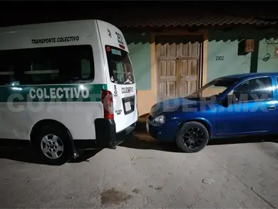 Se impacta contra fila de veh&iacute;culos