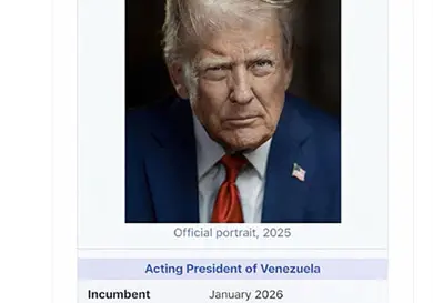 Trump, presidente interino en Venezuela