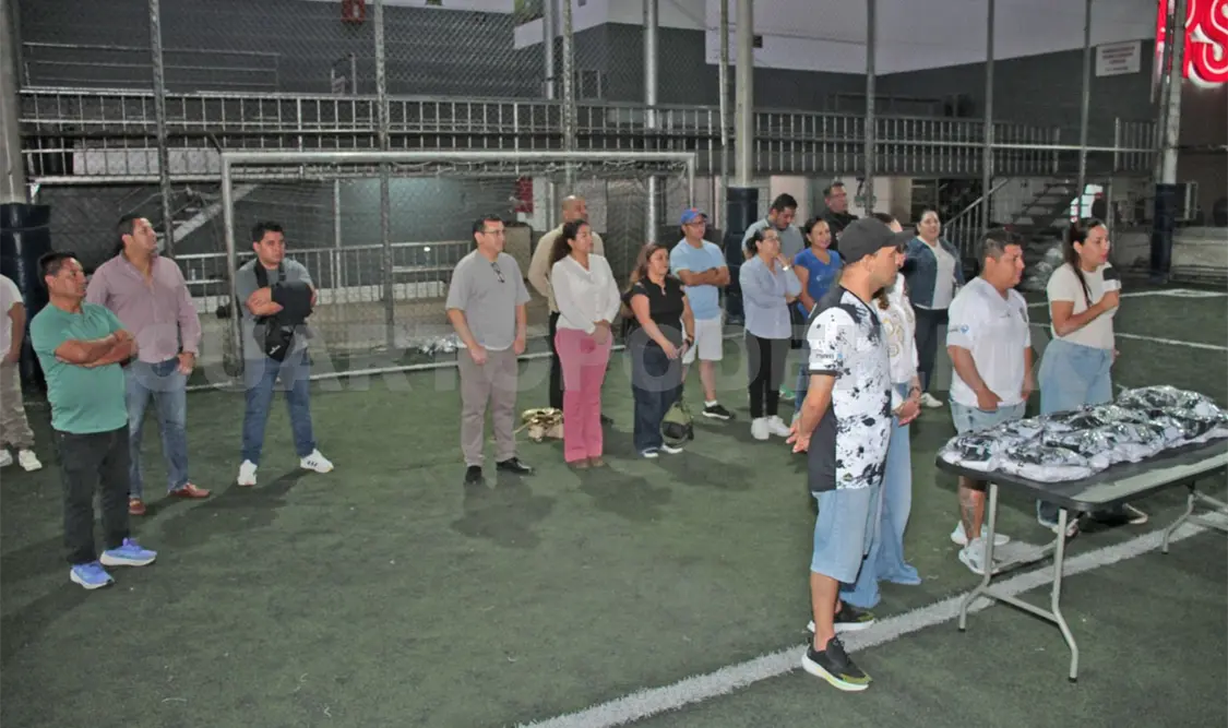 La presentación reunió a jugadores, entrenadores y familias en un ambiente de convivencia. Cortesía