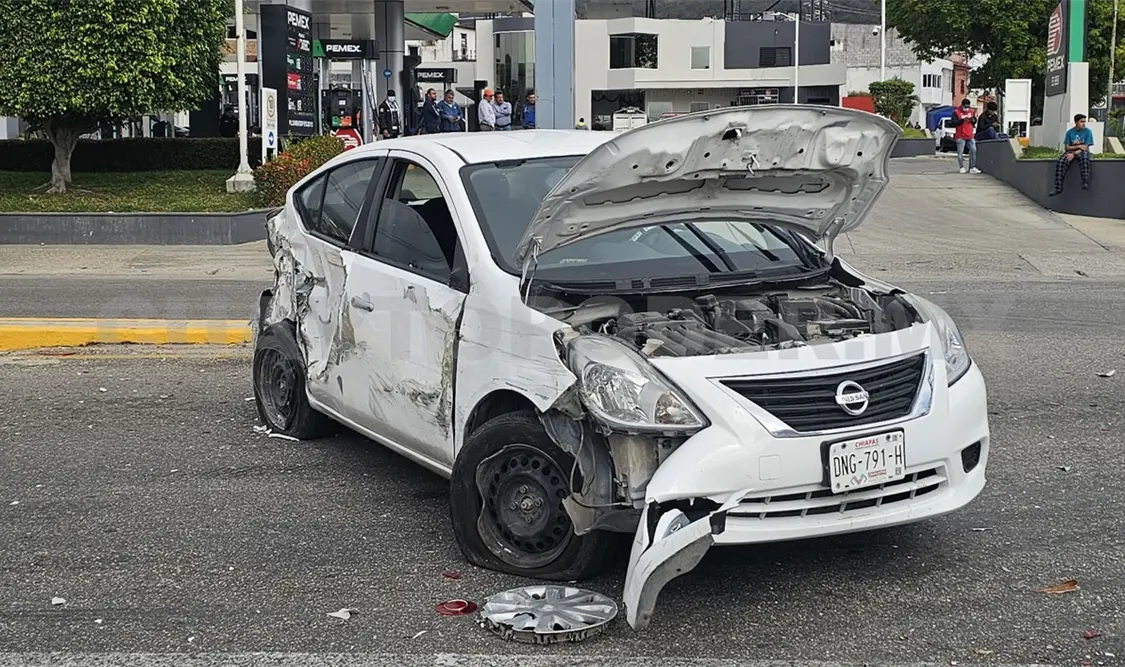 El automovilista transitaba en el cruce del bulevar Laguitos y la calle Palenque cuando sufrió el ataque epiléptico. Ulises Villalobos / CP