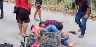 Fatal colisi&oacute;n de motos enluta a familia tseltal