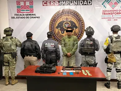 Detienen a sujeto por delitos contra la salud