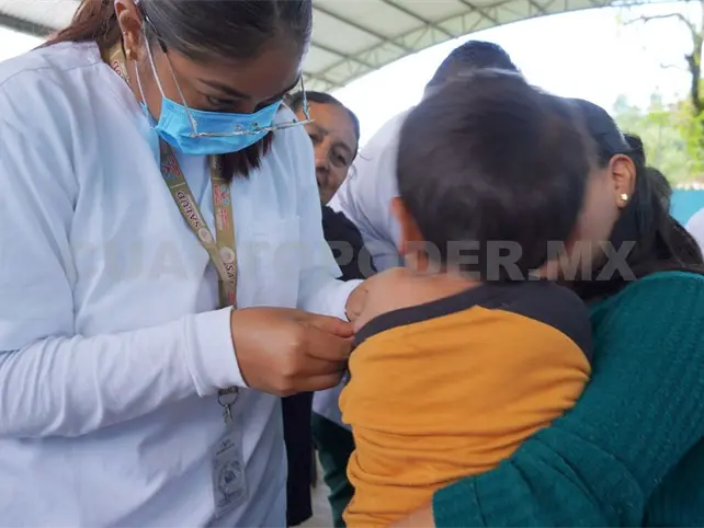 Logran casi 100 % en vacunaci&oacute;n en menores de un a&ntilde;o de edad