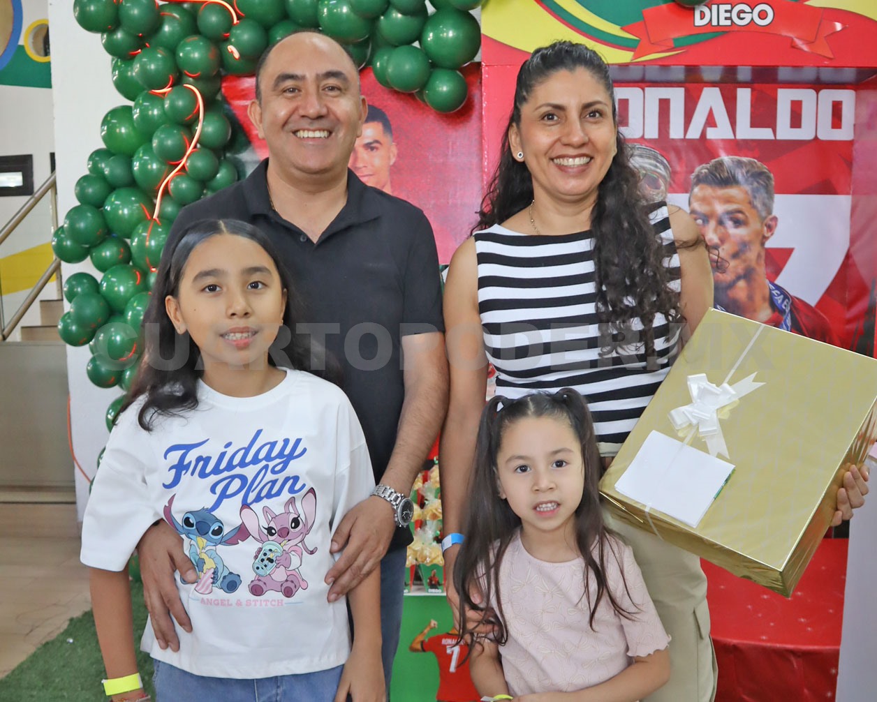 Diego cumple 6 años