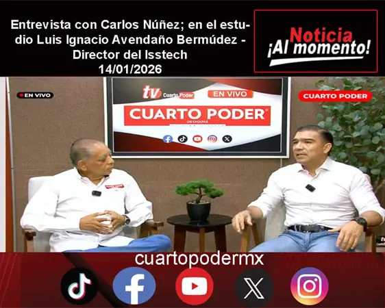 Entrevista con Carlos N&uacute;&ntilde;ez; en el estudio Luis Ignacio Avenda&ntilde;o Berm&uacute;dez - Director del Isstech