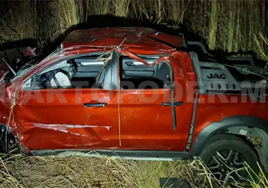 Funcionaria de Uni&oacute;n Ju&aacute;rez muere al volcar