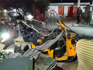 Joven pierde la vida en volcadura de mototaxi