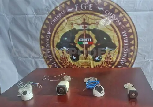 Desmantelan cámaras en Comitán y Las Margaritas Desmantelan cámaras en Comitán y Las Margaritas