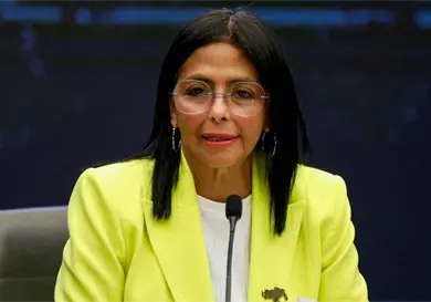 Delcy Rodr&iacute;guez anuncia proyecto de reforma petrolera