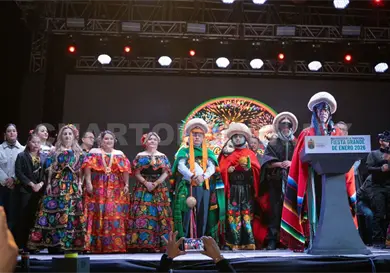 Refrendan orgullo de Chiapas en la Fiesta Grande