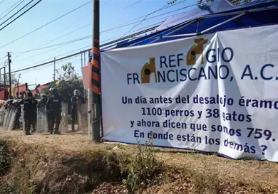 Refugio Franciscano rechaz&oacute; cambiarse a otros predios
