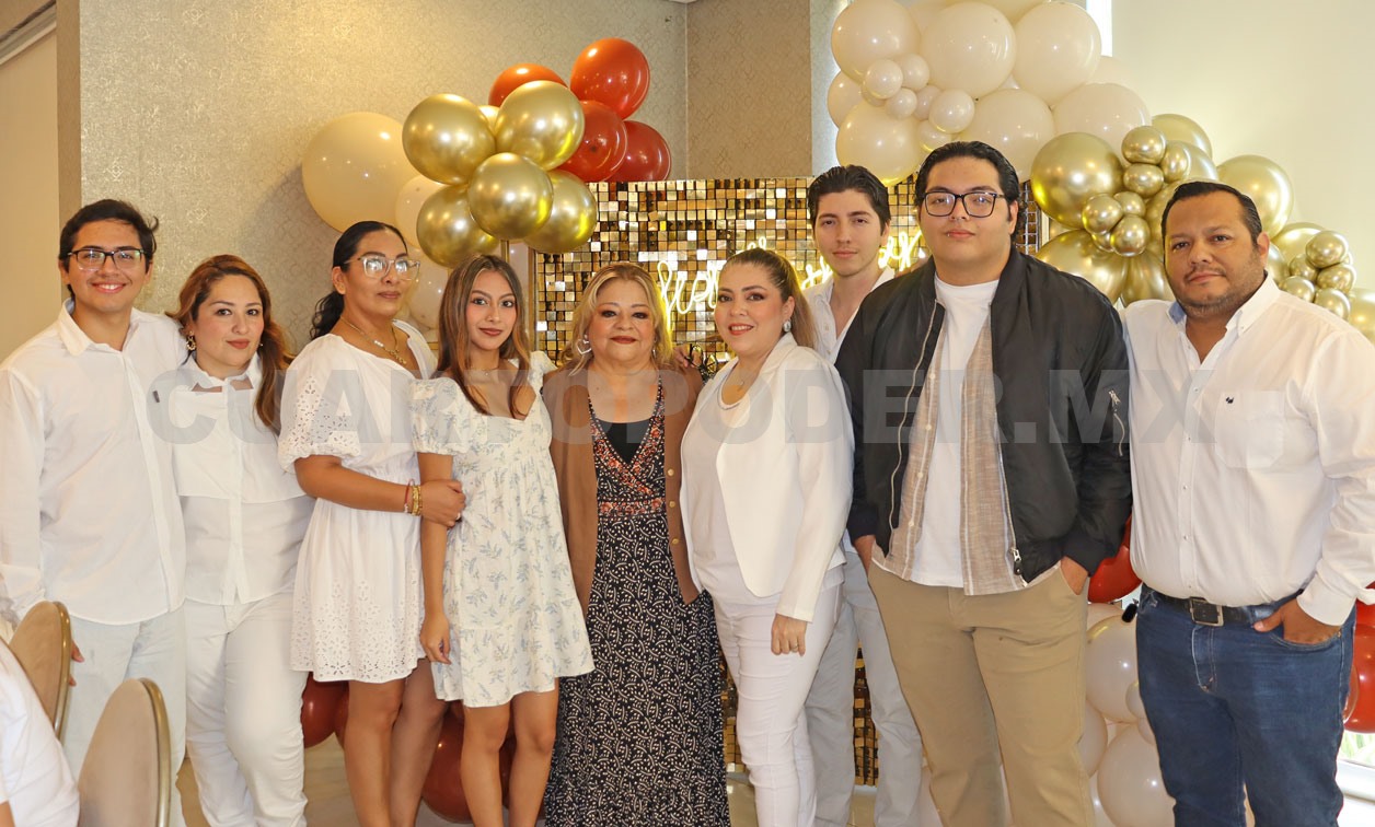 Patricia celebra en grande