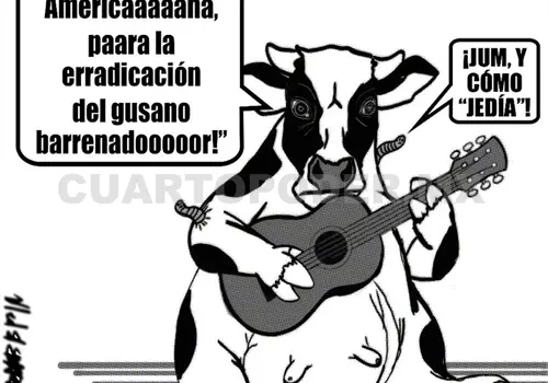 Sigue cerrada la frontera por el gusano barrenador