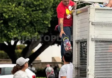 Dan vida con residuos de rosca de Reyes