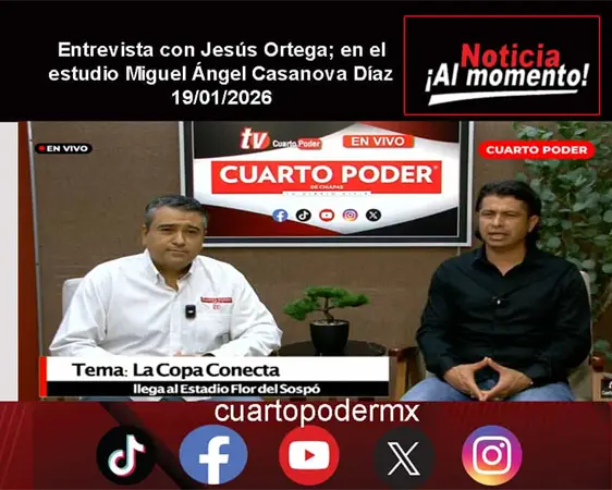 Entrevista con Jes&uacute;s Ortega; en el estudio Miguel &Aacute;ngel Casanova D&iacute;az